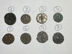 Romeinse Rijk Lot 8 munten 3e - 4e eeuw (Zonder, Postzegels en Munten, Munten | Europa | Niet-Euromunten