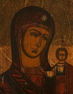 Icoon - Moeder Gods van Kazan - Hout