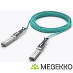Ubiquiti UACC-AOC-SFP10-20M Glasvezel kabel SFP+ Aqua-kleur, Computers en Software, Verzenden, Nieuw