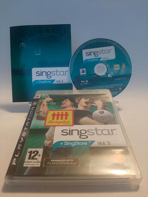Singstar Volume 3 Playstation 3, Games en Spelcomputers, Games | Sony PlayStation 3, Zo goed als nieuw, Ophalen of Verzenden