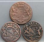 Nederland, Utrecht VOC. Duit en Dubbele Duit 1754 - 1789 -