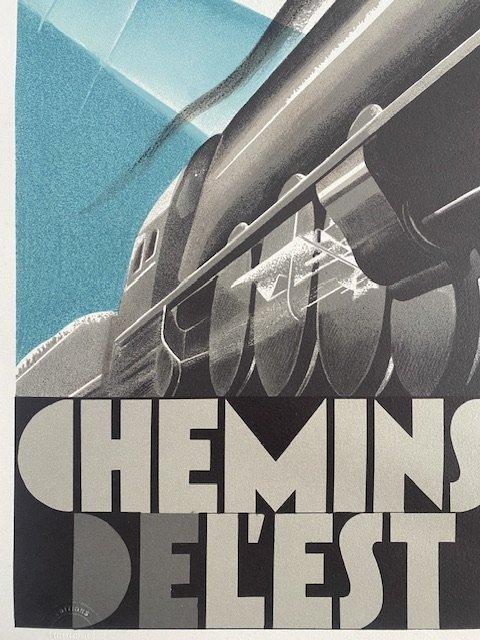 Theo Doro - Clouet - Chemins de Fer de lEst, Antiek en Kunst, Kunst | Tekeningen en Fotografie