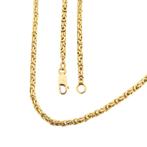 Gouden koningsschakel ketting | 45 cm (lange gouden ketting), Handtassen en Accessoires, Ophalen of Verzenden, Gebruikt, Overige kleuren