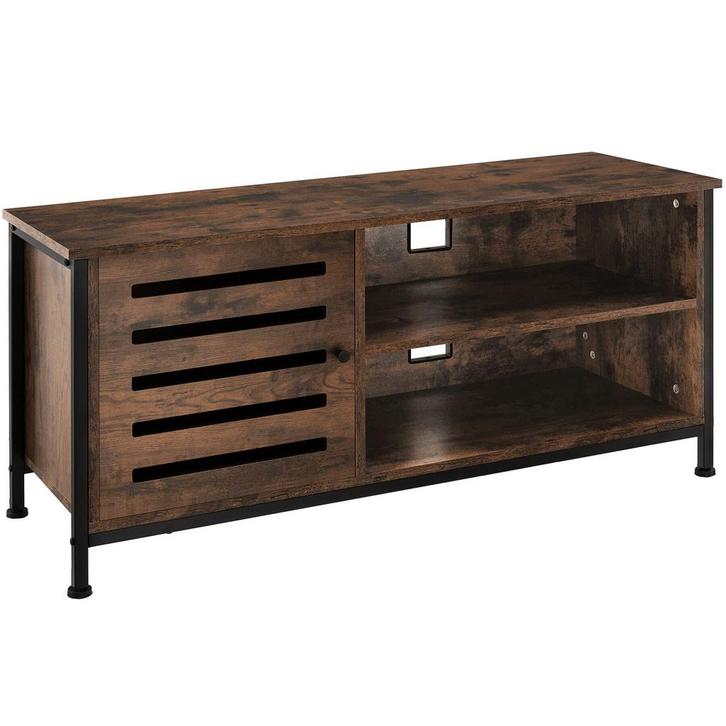 tectake TV-meubel Galway 110x41,5x50,5cm - Industrieel hout, Huis en Inrichting, Kasten |Televisiemeubels, Verzenden