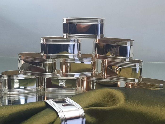 Servetring (12) - Verzilverd, Antiek en Kunst, Antiek | Keukengerei