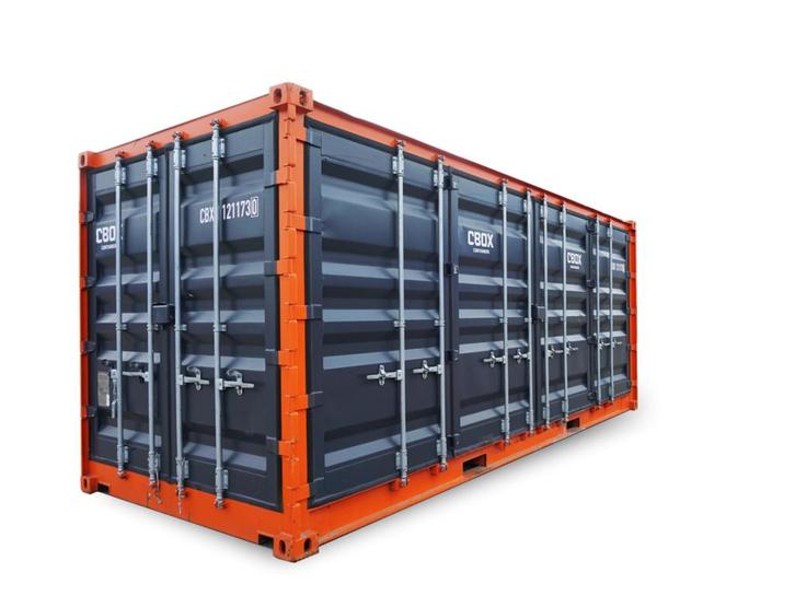 20ft Zijdeuren container - New | Goedkoop |, Zakelijke goederen, Machines en Bouw | Keten en Containers, Verzenden