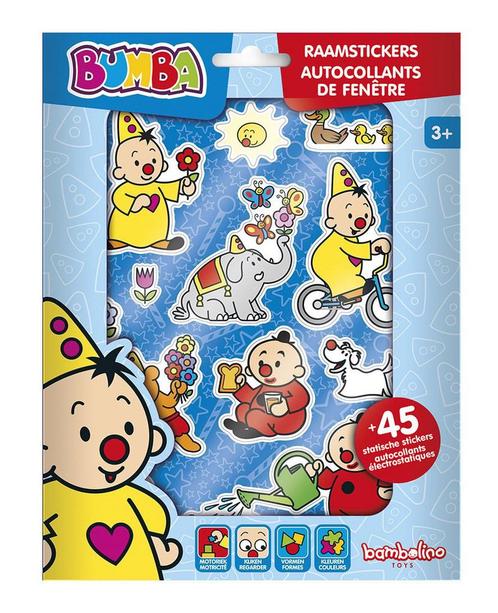 Bumba Raamstickers, Hobby en Vrije tijd, Feestartikelen, Nieuw, Verzenden