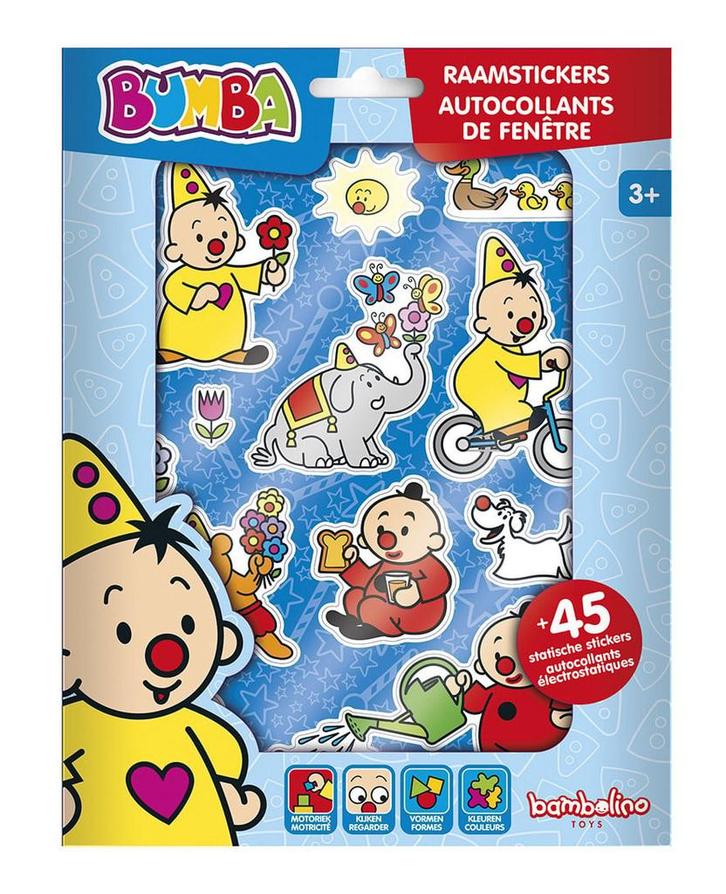 Bumba Raamstickers, Hobby en Vrije tijd, Feestartikelen, Nieuw, Verzenden
