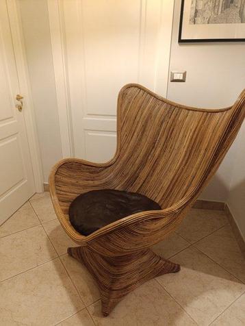 Fauteuil - Rotin - Fauteuil ad angelo beschikbaar voor biedingen