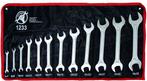 12-delige Double Open End Spanner Set, 6x7-30x32 mm, Auto-onderdelen, Banden en Velgen, Verzenden, Nieuw