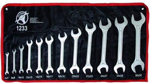 12-delige Double Open End Spanner Set, 6x7-30x32 mm, Auto-onderdelen, Banden en Velgen, Verzenden