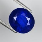 Blauw Saffier - 5.07 ct - Bellerophon Gemlab - Koningsblauw, Handtassen en Accessoires, Nieuw