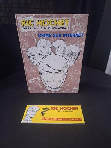 Ric Hochet - Crime sur internet + Intrigue au Ji Butch + beschikbaar voor biedingen