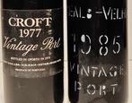 1977 Croft & 1985 Real Companhia Velha - Vintage Port -