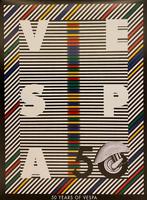 Milton Glaser - 50 YEARS OF VESPA - Jaren 1990, Antiek en Kunst