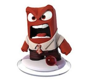 Anger - Disney Infinity 3.0, Games en Spelcomputers, Games | Nintendo Wii U, Zo goed als nieuw, Ophalen of Verzenden
