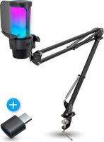 2dekans | Nuvance - USB Microfoon met Arm - voor PC en, Muziek en Instrumenten, Ophalen of Verzenden, Nieuw