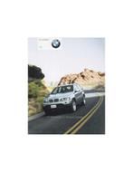 2000 BMW X5 BROCHURE NEDERLANDS, Boeken, Auto's | Folders en Tijdschriften, Nieuw, Ophalen of Verzenden