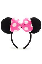 Haarband Mouse Roze Grote Strik Polkadots Diadeem Minny Muis, Kleding | Dames, Ophalen of Verzenden, Nieuw