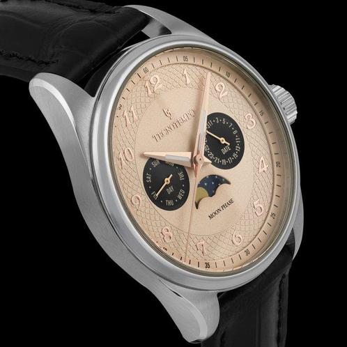 Tecnotempo - Full Moon - Calendar & Moon Phase - 41mm -, Handtassen en Accessoires, Horloges | Heren