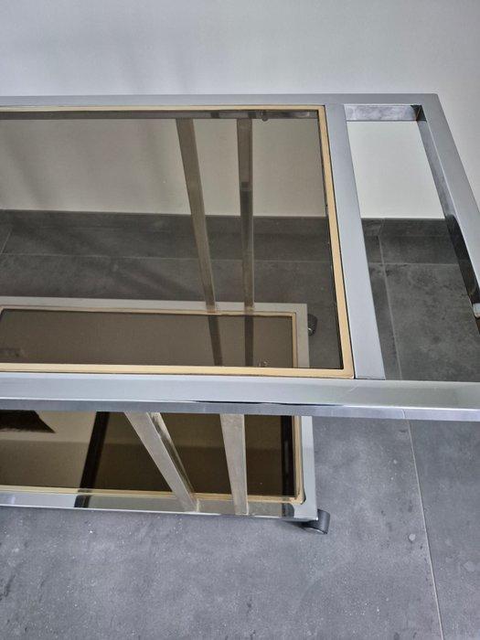 Belgo Chrom - Serveerwagen - Chroom, Antiek en Kunst, Antiek | Meubels | Stoelen en Sofa's