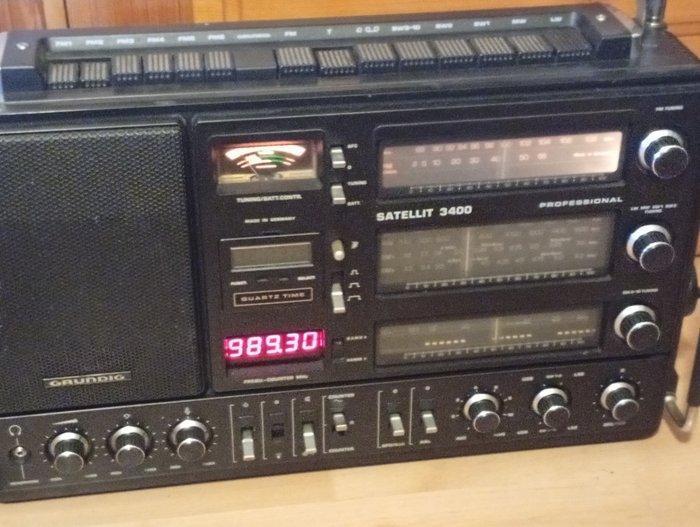 Grundig - Satellit 3400 Profesional Wereldradio, Audio, Tv en Foto, Radio's