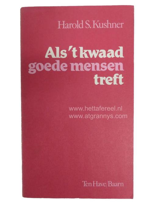 H. Kushner - Als het kwaad goede mensen treft, Boeken, Overige Boeken, Gelezen, Verzenden