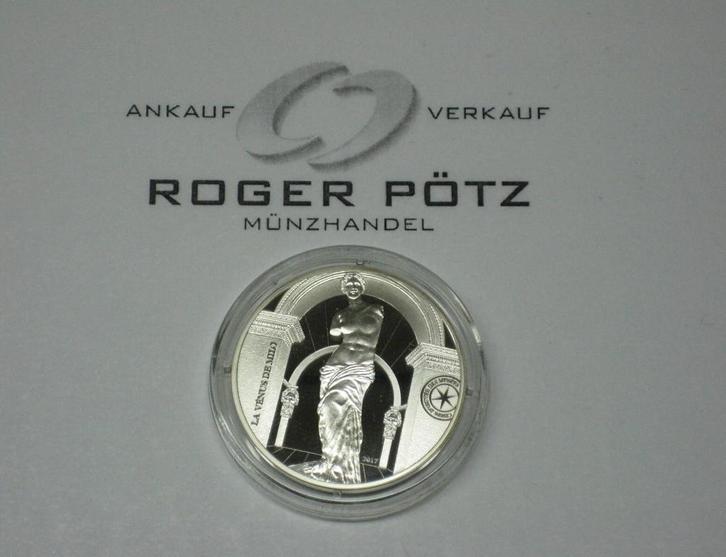 Frankreich 10 Euro 2017 Meisterweke der Museen Venus de M..., Timbres & Monnaies, Monnaies | Europe | Monnaies euro, Envoi