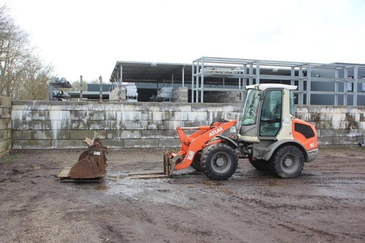 Veiling: Wiellader Atlas 65 Diesel 2002, Articles professionnels, Machines & Construction | Grues & Excavatrices, Enlèvement