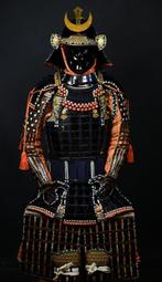 Yoroi volledig samoerai-harnas - Zijde, Koper, ijzer - Japan
