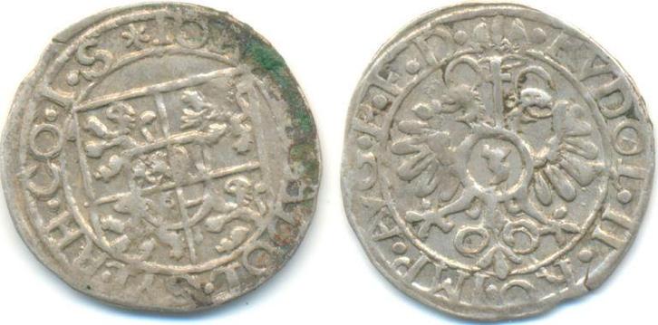 3 Kreuzer Muenzstaette Alsenz o J Salm Grumbach: Johann e..., Postzegels en Munten, Munten | Europa | Niet-Euromunten, België