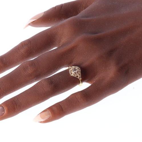 Bague - 18 carats Or jaune - Diamant - Art déco des années, Handtassen en Accessoires, Ringen