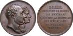 Bronze-medaille 1810 Bayern Maximilian I Joseph 1806-1825, Timbres & Monnaies, Pièces & Médailles, Verzenden