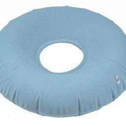 Zitring Aambeienkussen Blauw – 39 cm Opblaasbaar Donutkussen, Diversen, Verpleegmiddelen, Verzenden