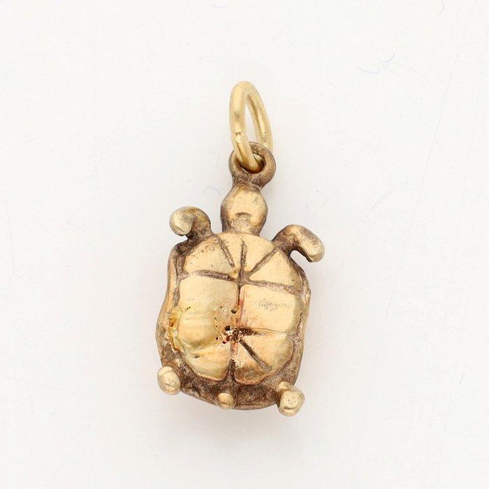 Zonder Minimumprijs - Hanger - 14 karaat Geel goud -, Handtassen en Accessoires, Antieke sieraden