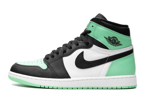 Air Jordan 1 Retro High OG Green Glow - Maat 40 EU, Kleding | Heren, Schoenen, Ophalen of Verzenden