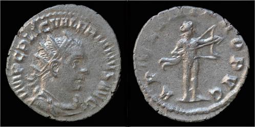 253-260ad Roman Valerian I Ar antoninianus Apollo standin..., Postzegels en Munten, Munten en Bankbiljetten | Verzamelingen, Verzenden
