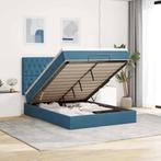 vidaXL Ottoman bed met matrassen 140x200cm fluweel, Huis en Inrichting, Slaapkamer | Bedden, Verzenden, Nieuw