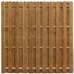 vidaXL Schuttingpaneel verspringend 180x180 cm grenenhout