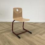 Woodmark schoolstoel zithoogte 45 cm, rood - beuken, Huis en Inrichting, Stoelen, Gebruikt, Hout, Eén