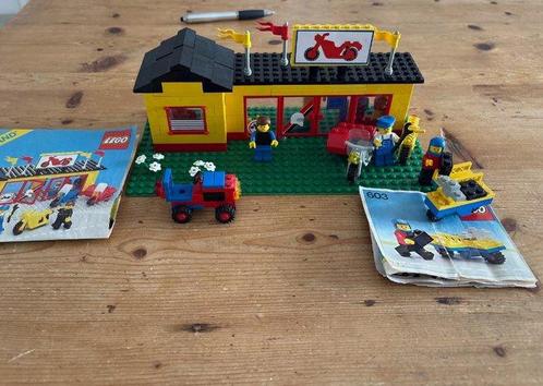 Lego Set - 6373 - Legoland - Motorcycle Shop, Kinderen en Baby's, Speelgoed | Duplo en Lego