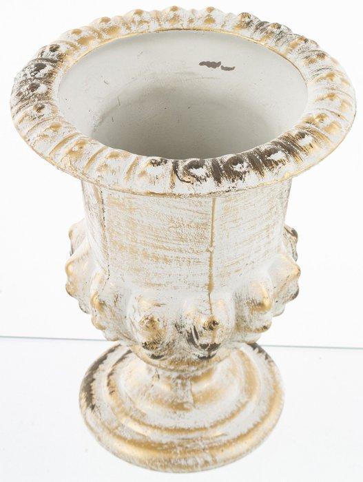 Bloempot - beton - Pot in antieke stijl, Antiek en Kunst, Kunst | Designobjecten