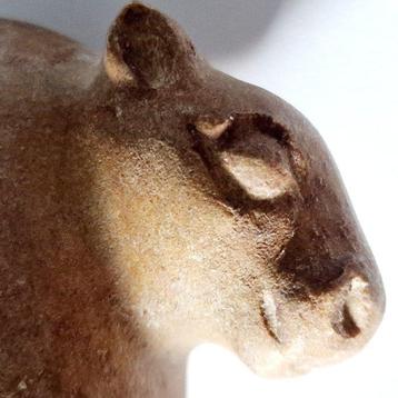 Zijderoute - Centraal-Azië Jasper Stier ritueel talisman -