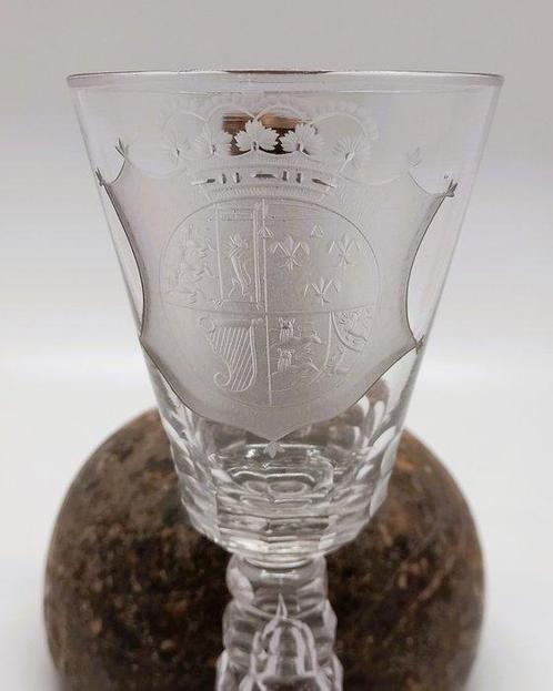 Verre à vin - Princesse Anna de Hanovre (1709-1759) -, Antiek en Kunst, Antiek | Glaswerk en Kristal