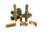 Kerststal  MODERN LIFE  gemaakt van olijfhout, Huis en Inrichting, Woonaccessoires | Overige, Nieuw