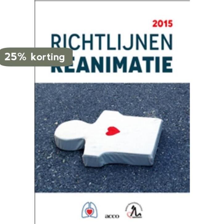 Richtlijnen reanimatie 2015 9789462925816, Livres, Science, Envoi