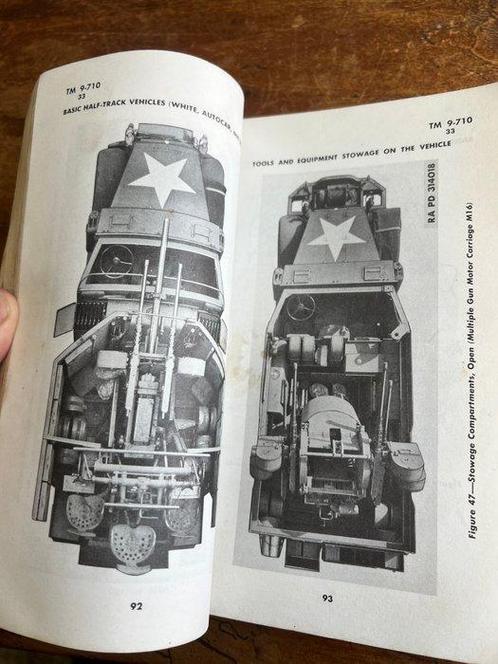 US Army Official Technical Handbook for the M3 Halftrack -, Verzamelen, Militaria | Tweede Wereldoorlog