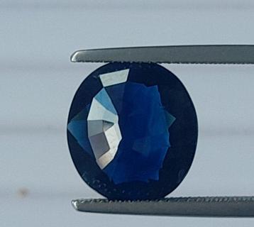 1 pcs Bleu Saphir - 8.01 ct - GEM-TECH Istituto Gemmologico beschikbaar voor biedingen
