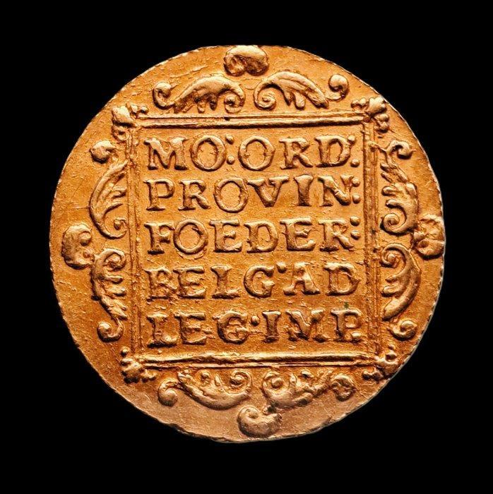 Nederland, Utrecht Dukaat 1803, Postzegels en Munten, Munten | Nederland