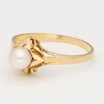 Ring - 18 karaat Geel goud - Parel, Nieuw
